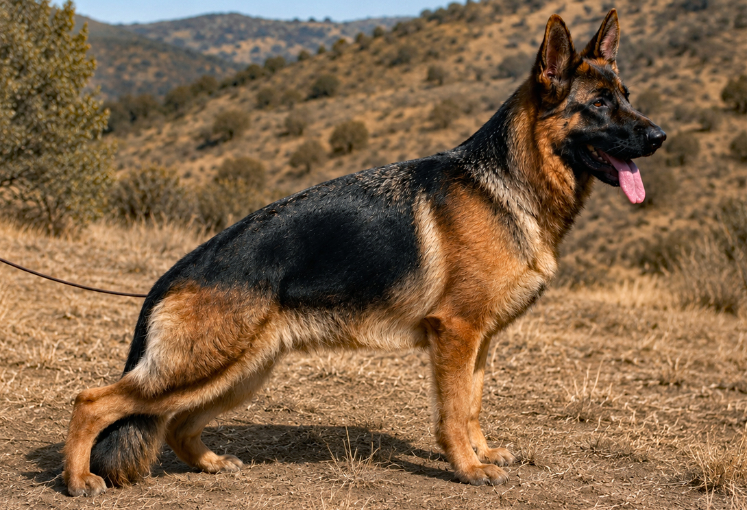 German Shepherd dam Ulma von Gunbil Imports